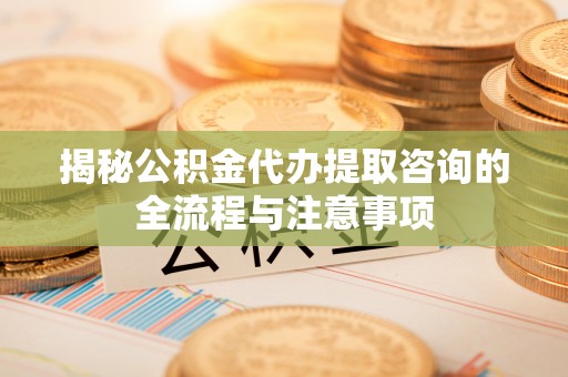 吉州揭秘公积金代办提取咨询的全流程与注意事项
