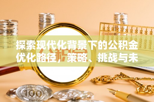 吉州探索现代化背景下的公积金优化路径，策略、挑战与未来展望