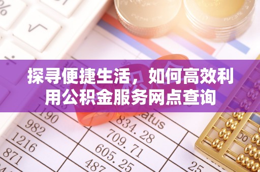 吉州探寻便捷生活，如何高效利用公积金服务网点查询