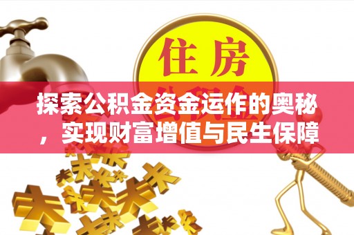 吉州探索公积金资金运作的奥秘，实现财富增值与民生保障
