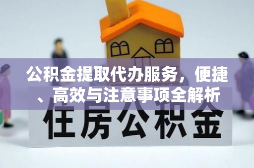 吉州公积金提取代办服务，便捷、高效与注意事项全解析