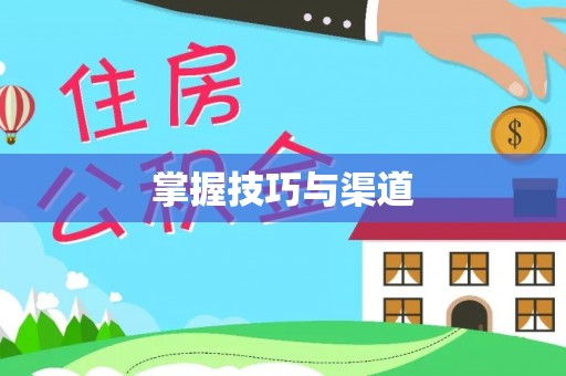吉州掌握技巧与渠道