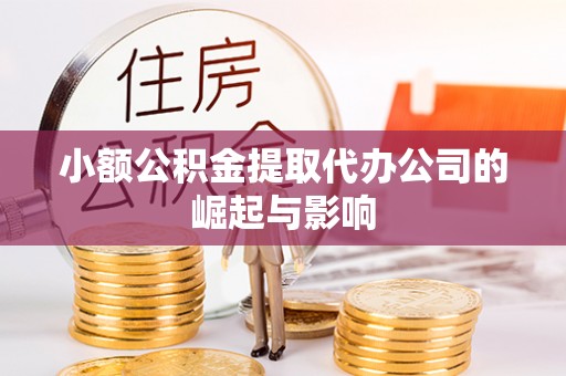 吉州小额公积金提取代办公司的崛起与影响